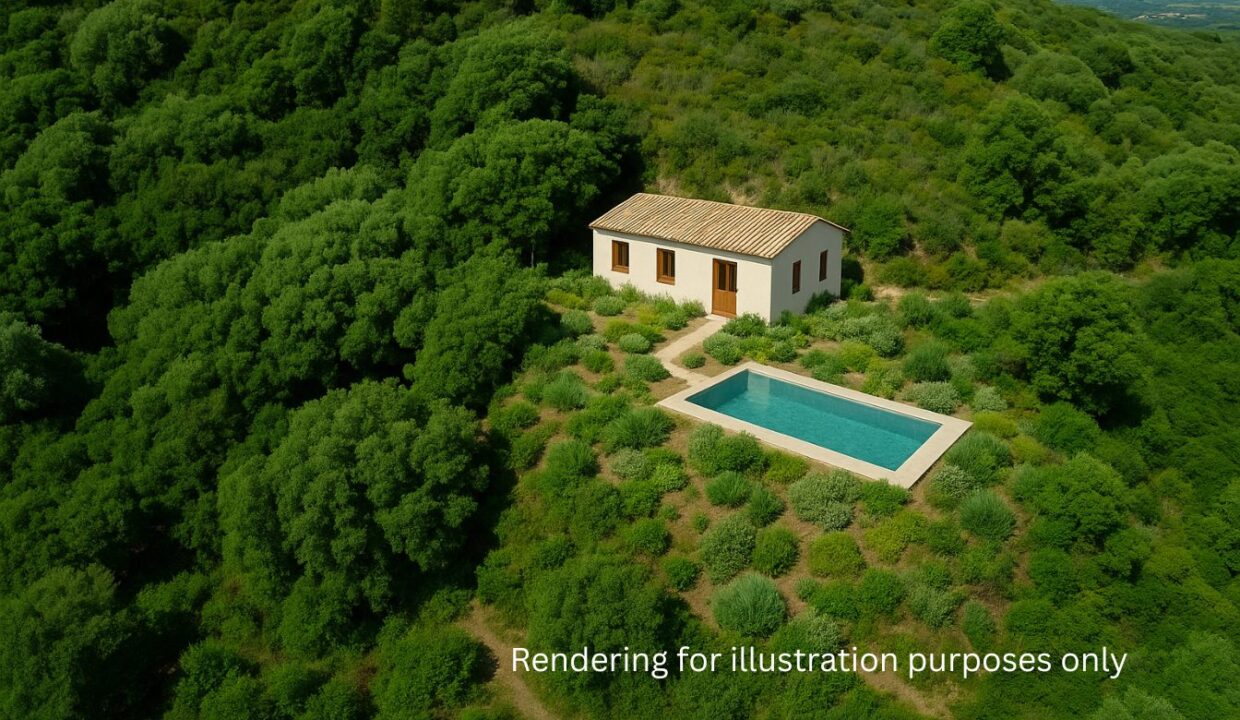 unfinished villa for sale sardinia near Olbia