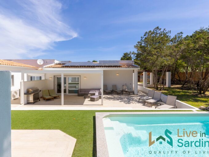 Sea View Villa For Sale In Aglientu